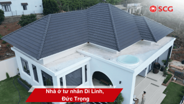 Home 52 Home Nhà ở tư nhân Di Linh, Đức Trọng - Sử dụng ngói màu SCG E12