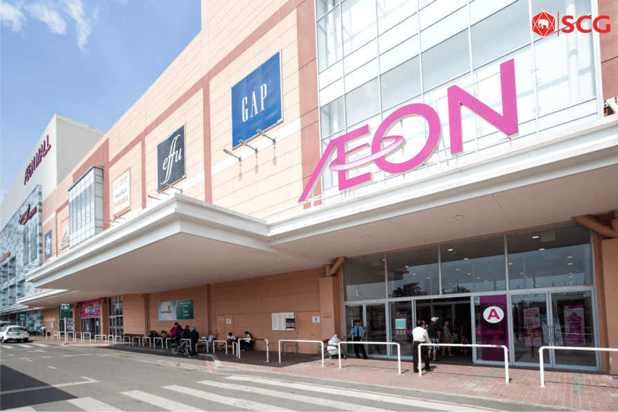 Công trình sử dụng tấm xi măng SCG Smartboard: Siêu thị AEON MALL CELADON