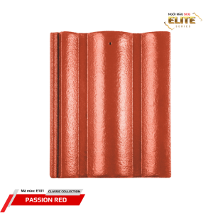 Ngói sóng bê tông SCG Elite E101 - Passion Red