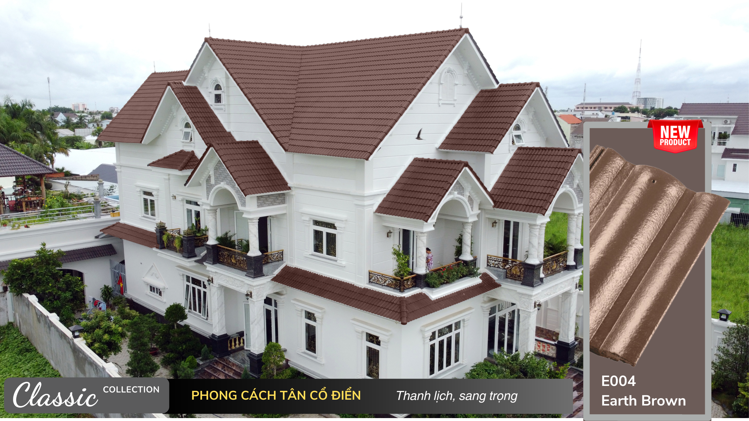Bộ sưu tập những mẫu nhà đẹp sử dụng Ngói màu SCG Elite 13 Bộ sưu tập những mẫu nhà đẹp sử dụng Ngói màu SCG Elite Elite Classic E004 Earth Brown https://scgvlxd.com/bo-suu-tap-nhung-mau-nha-dep-su-dung-ngoi-mau-scg-elite/