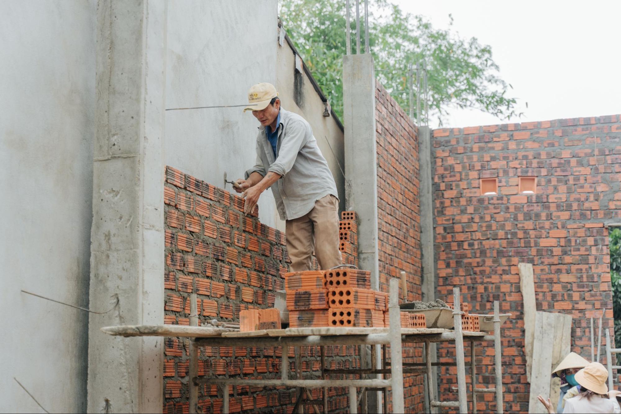 Tiêu chuẩn xây tường gạch