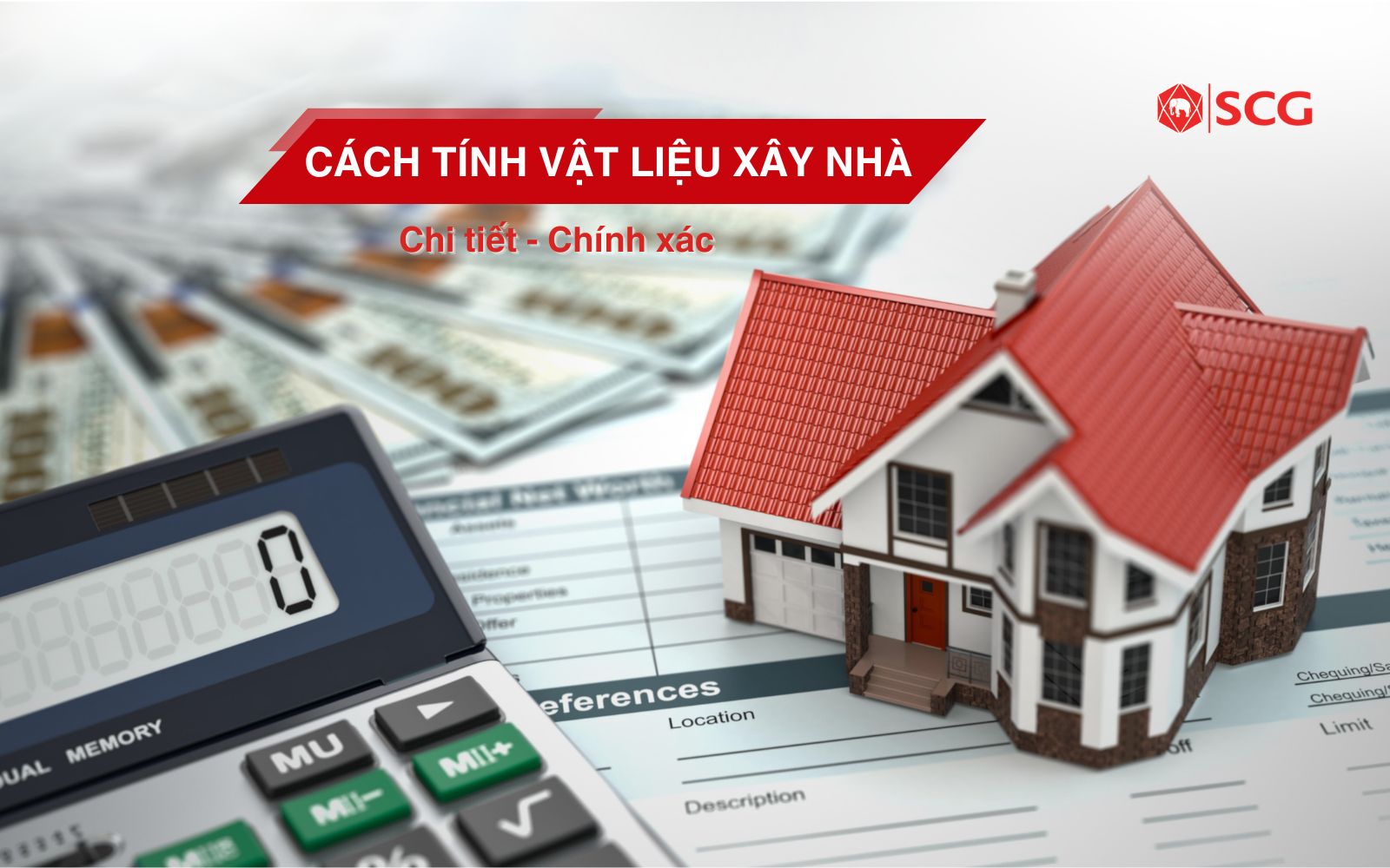 Cách tính vật liệu xây nhà