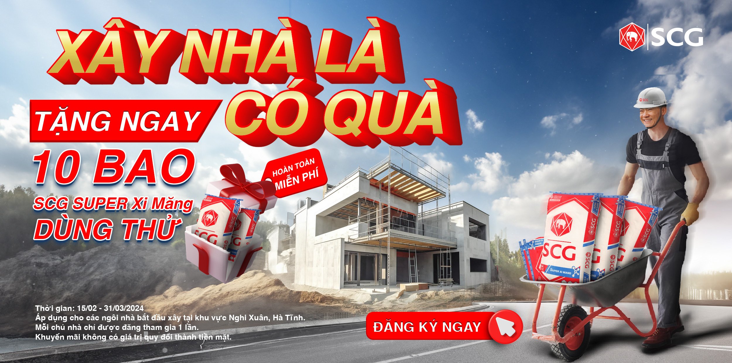 Banner Dat Thanh freebag https://scgvlxd.com/chuong-trinh-khuyen-mai-scg/ mua xi măng nhận voucher ngói