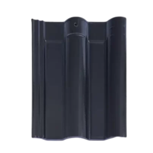 Ngói sóng gốm tráng men Prime Wave XP 04.413 - Ghi Đen