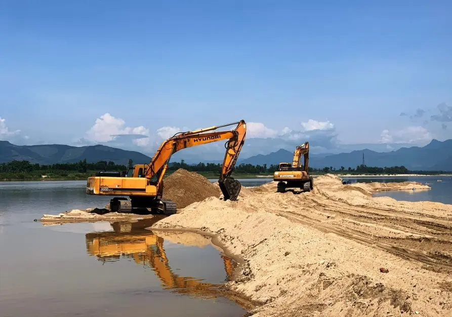 giá cát xây dựng