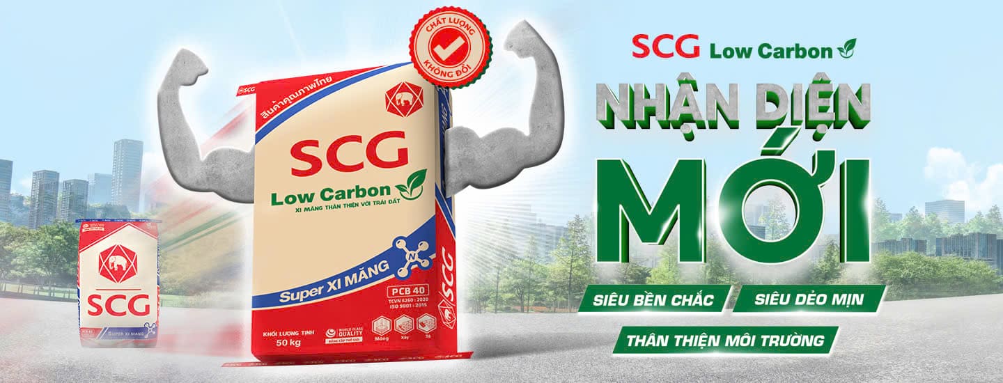 Home 10 Home SCG Low Carbon Super Xi măng