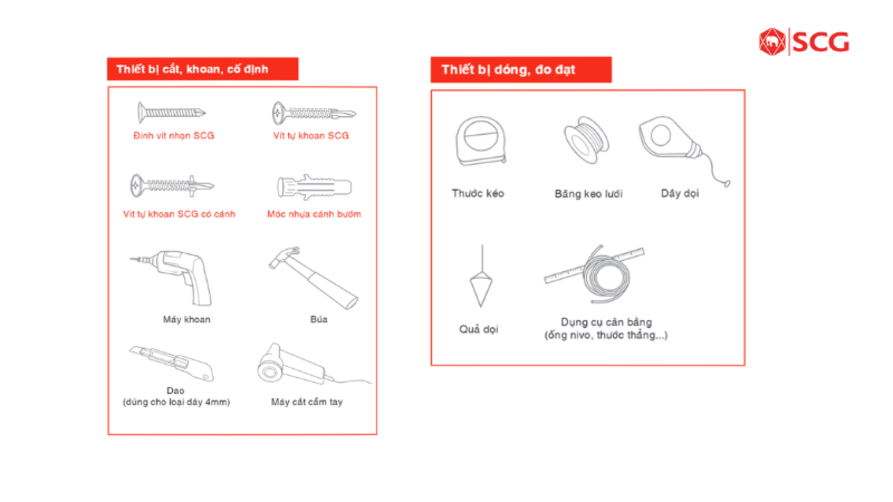 cách thi công tấm cemboard