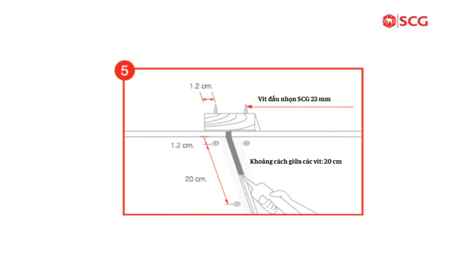 cách thi công tấm cemboard