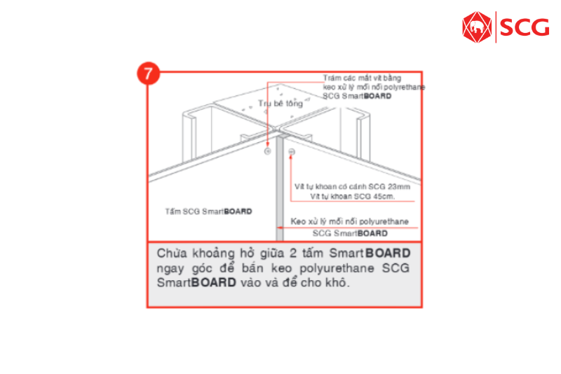 làm tường bằng tấm cemboard