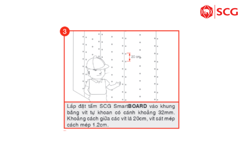 làm tường bằng tấm cemboard