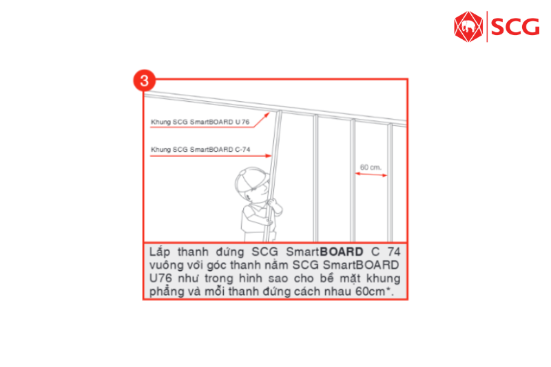 làm tường bằng tấm cemboard