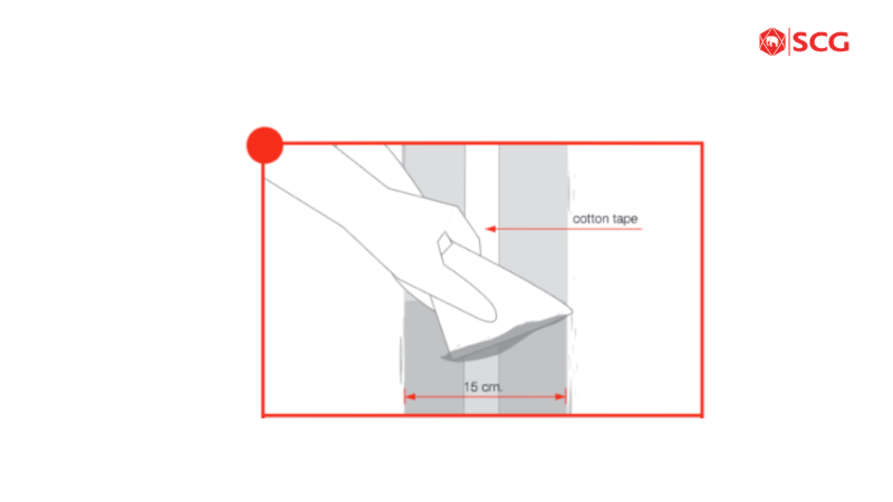 xử lý mối nối tấm cemboard