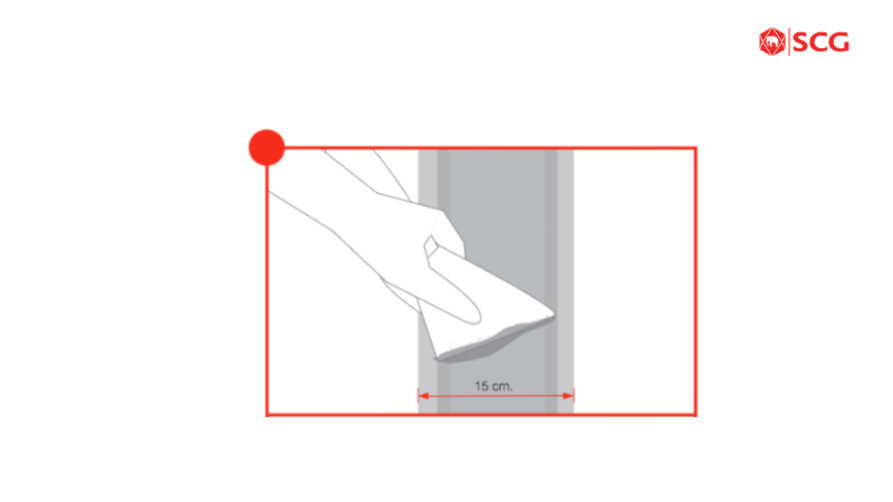 xử lý mối nối tấm cemboard