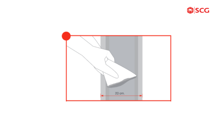 xử lý mối nối tấm cemboard