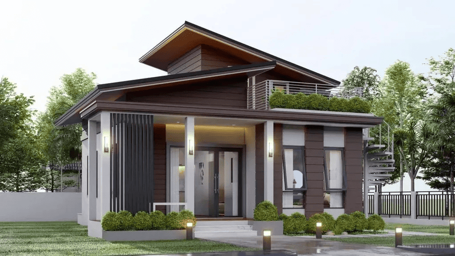 ngói lợp biệt thự