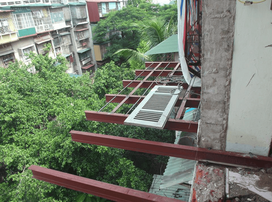 cơi nới ban công