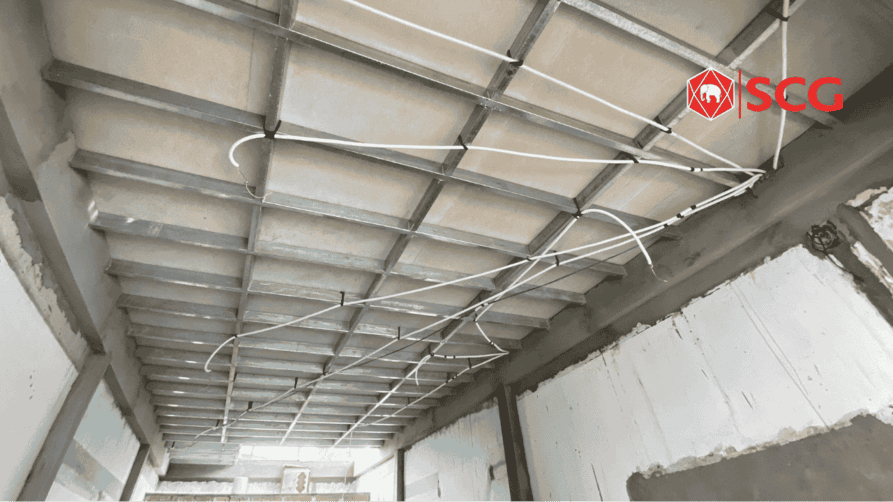 làm gác bằng tấm cemboard