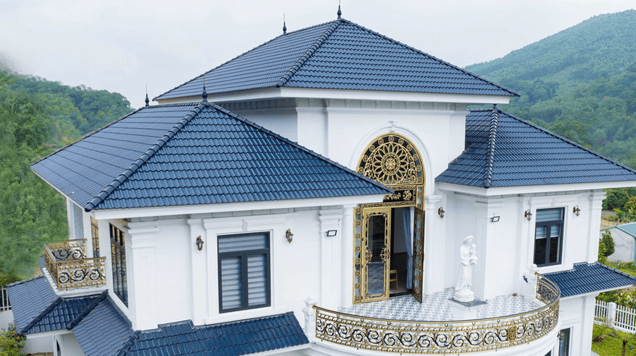 ngói đất nung và ngói tráng men