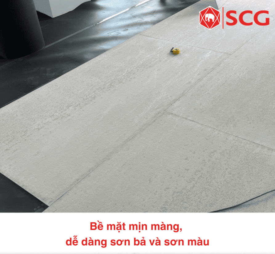 Tấm cemboard có sơn được không