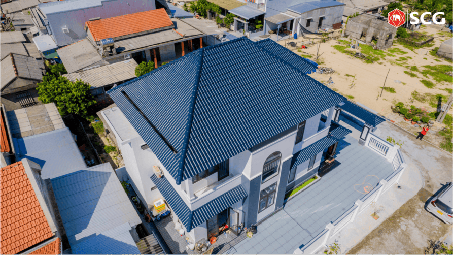 mẫu ngói sóng đẹp