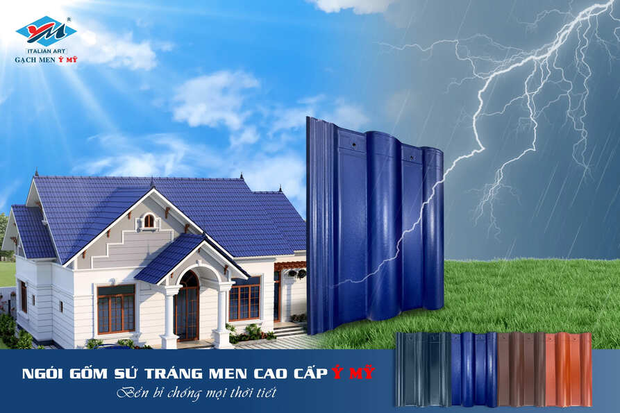 Ngói tráng men Ý Mỹ