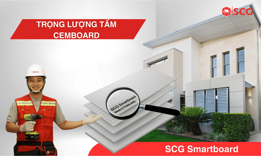 trọng lượng tấm cemboard