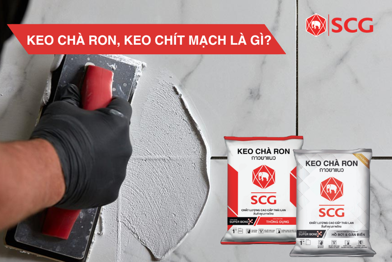 keo chà ron gạch