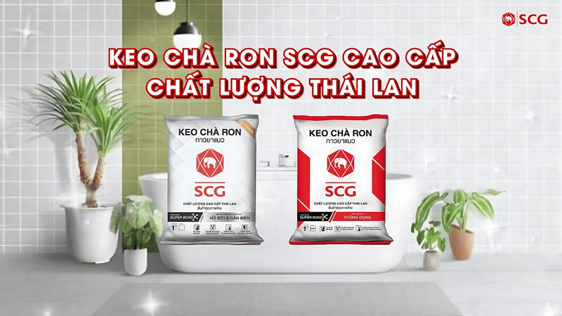 keo chà ron gạch