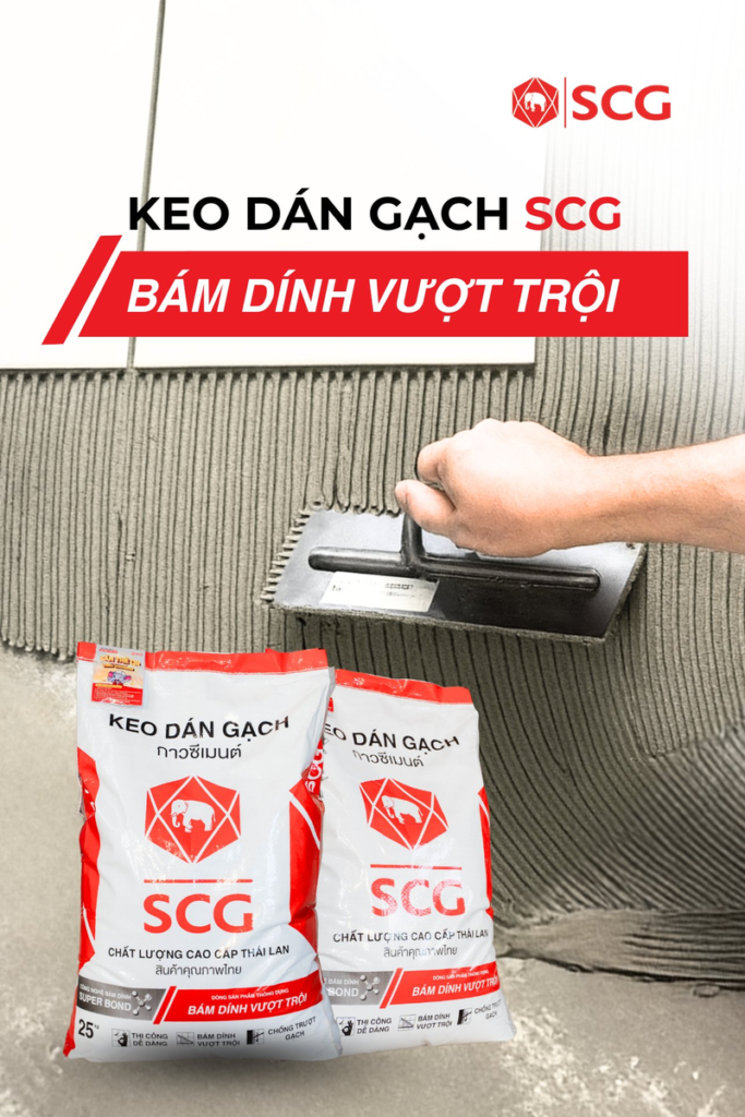 keo dán gạch ốp tường