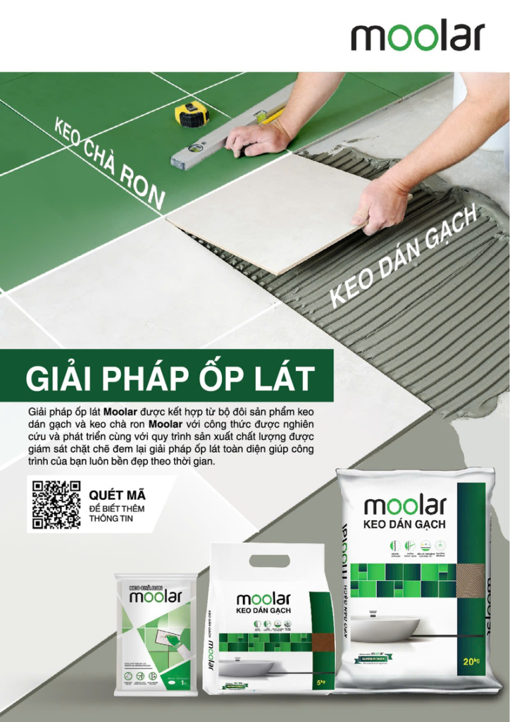 keo dán gạch ốp tường