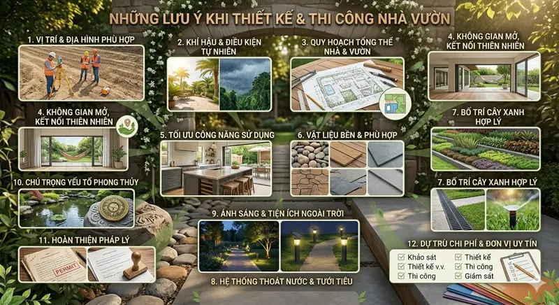 mẫu nhà vườn