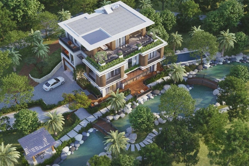 mẫu nhà vườn