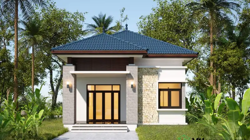 mẫu nhà vườn