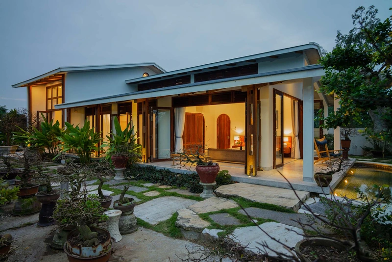 mẫu nhà vườn
