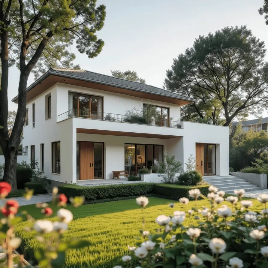 nhà 2 tầng hiện đại đơn giản