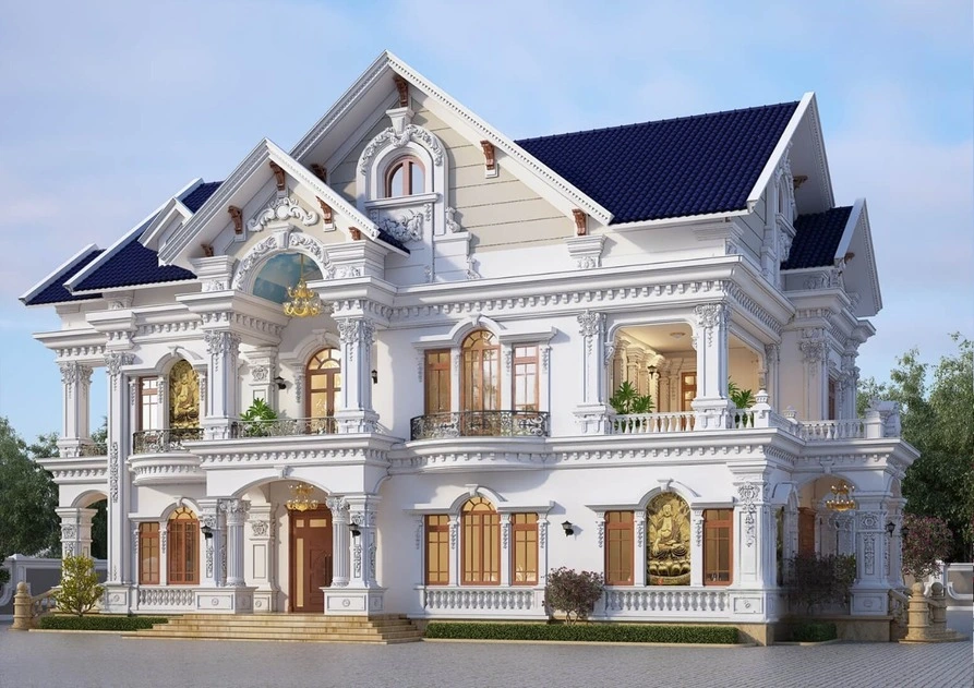 100 mẫu nhà mái Thái đẹp & Lưu ý cần nắm khi xây nhà mái thái 86 100 mẫu nhà mái Thái đẹp & Lưu ý cần nắm khi xây nhà mái thái nhà mái thái