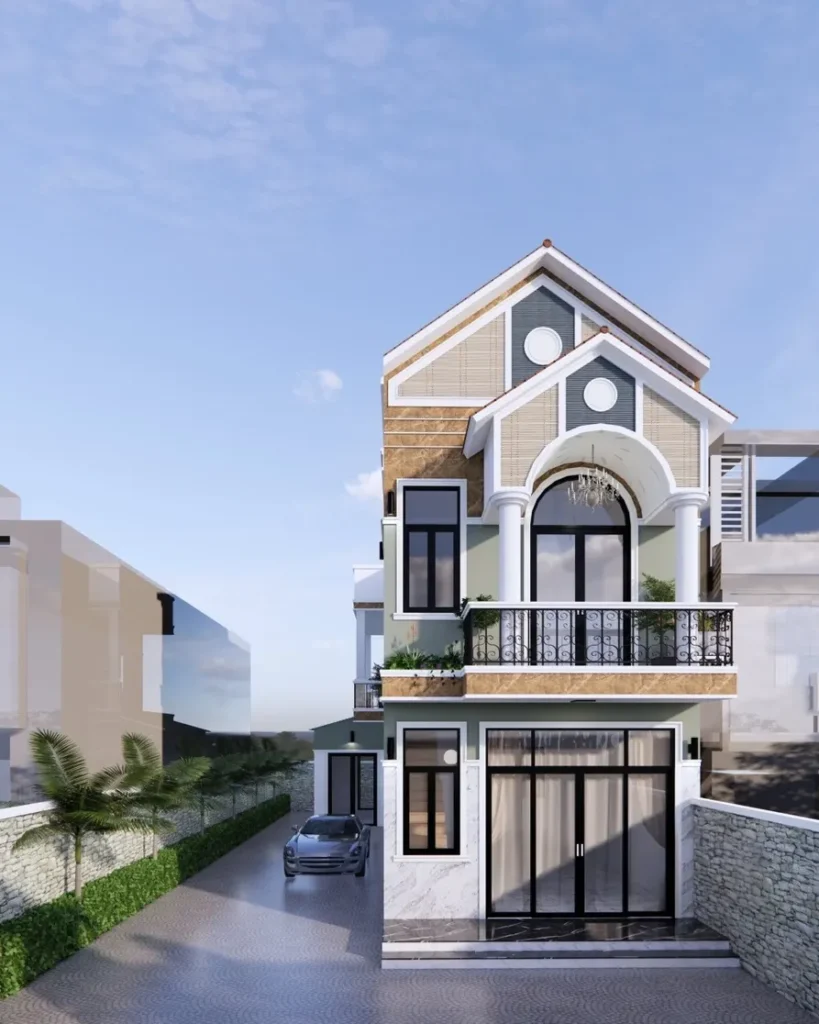 100 mẫu nhà mái Thái đẹp & Lưu ý cần nắm khi xây nhà mái thái 82 100 mẫu nhà mái Thái đẹp & Lưu ý cần nắm khi xây nhà mái thái Nhà mái thái