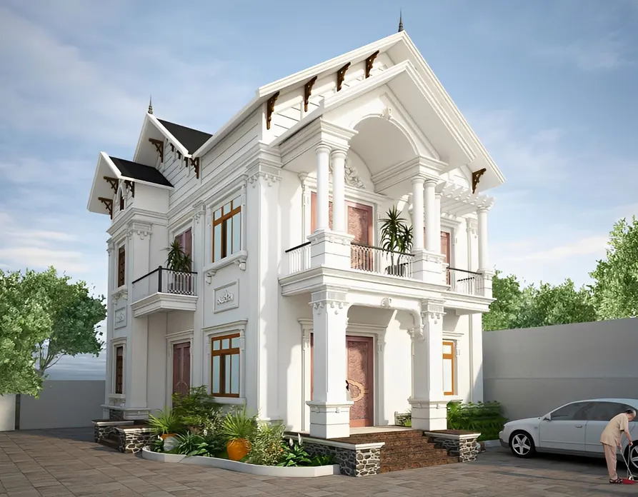 100 mẫu nhà mái Thái đẹp & Lưu ý cần nắm khi xây nhà mái thái 87 100 mẫu nhà mái Thái đẹp & Lưu ý cần nắm khi xây nhà mái thái Nhà mái thái