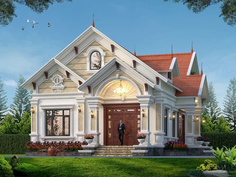 100 mẫu nhà mái Thái đẹp & Lưu ý cần nắm khi xây nhà mái thái 83 100 mẫu nhà mái Thái đẹp & Lưu ý cần nắm khi xây nhà mái thái Nhà mái thái