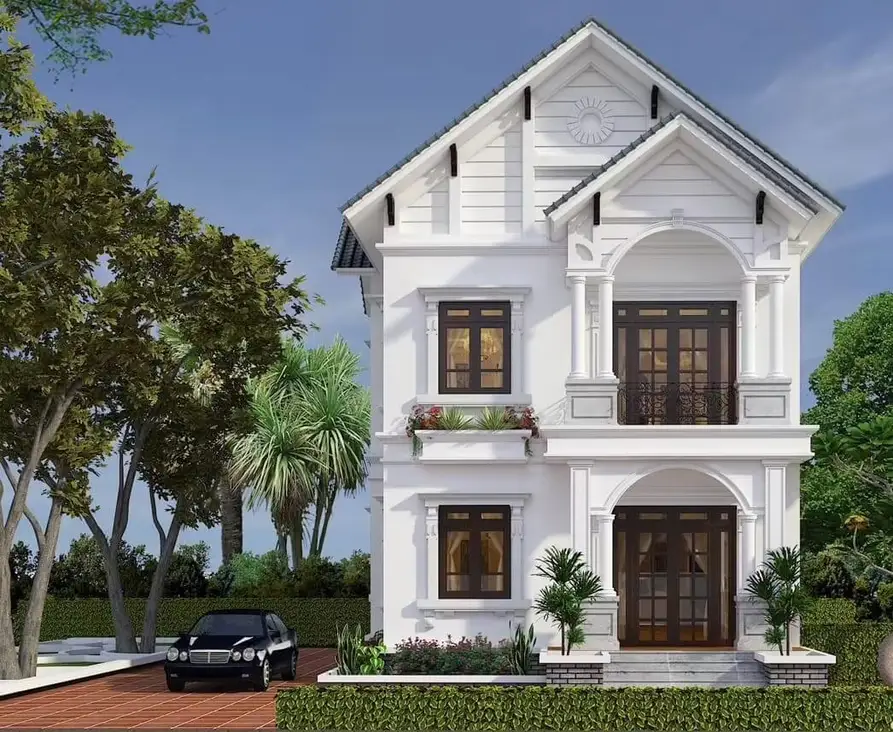 100 mẫu nhà mái Thái đẹp & Lưu ý cần nắm khi xây nhà mái thái 57 100 mẫu nhà mái Thái đẹp & Lưu ý cần nắm khi xây nhà mái thái Nhà mái thái