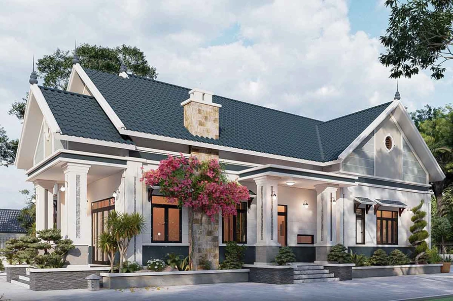 100 mẫu nhà mái Thái đẹp & Lưu ý cần nắm khi xây nhà mái thái 68 100 mẫu nhà mái Thái đẹp & Lưu ý cần nắm khi xây nhà mái thái nhà mái thái