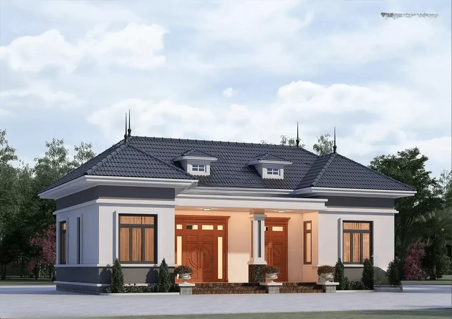 100 mẫu nhà mái Thái đẹp & Lưu ý cần nắm khi xây nhà mái thái 79 100 mẫu nhà mái Thái đẹp & Lưu ý cần nắm khi xây nhà mái thái nhà mái thái