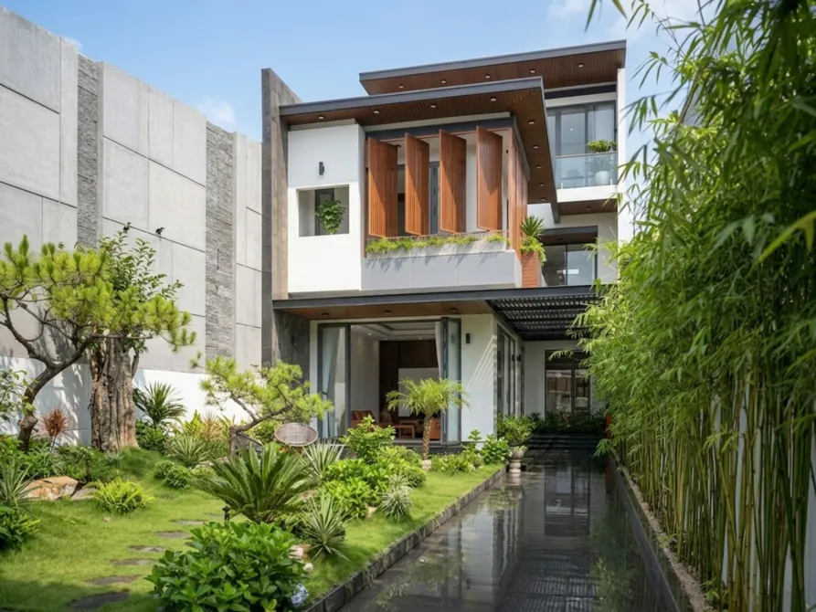 mẫu nhà 3 tầng hiện đại