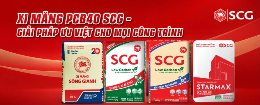 Xi măng PCB40 là gì? Đặc điểm, ứng dụng và các thông tin cần biết 3 Xi măng PCB40 là gì? Đặc điểm, ứng dụng và các thông tin cần biết xi măng PCB40 SCG