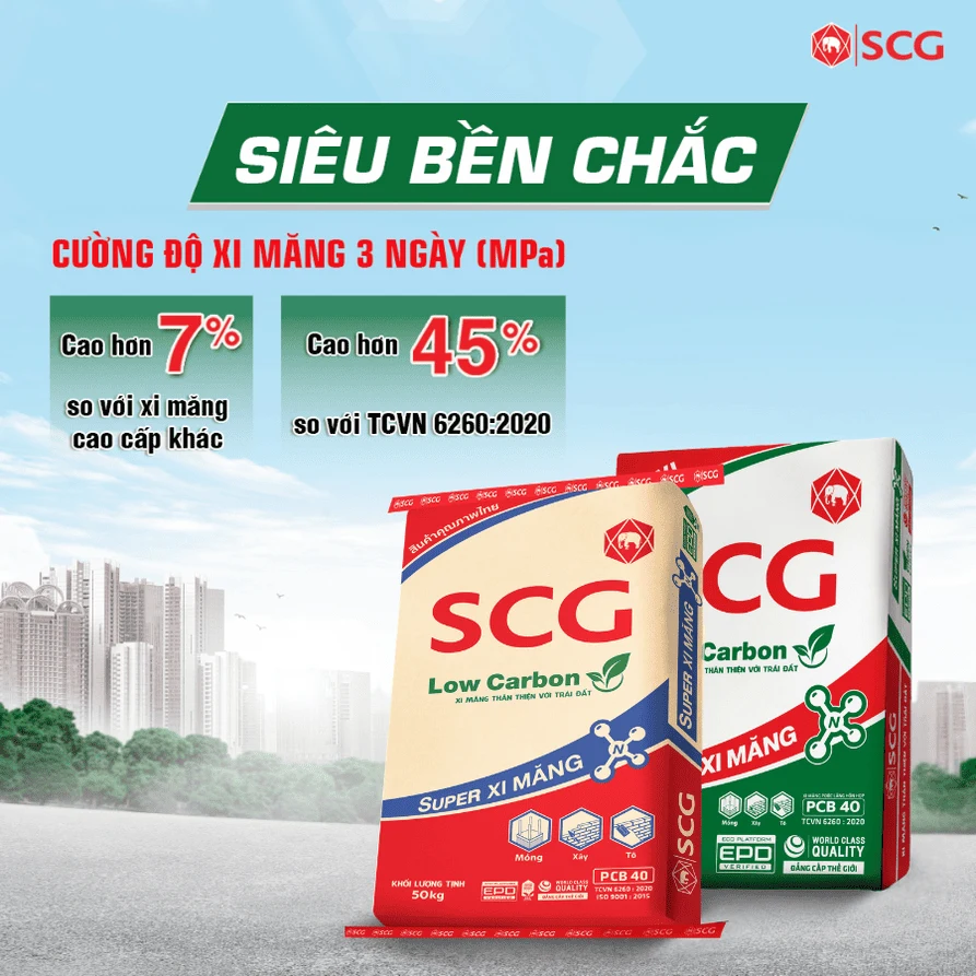 Xi măng, vữa, bê tông khác nhau thế nào