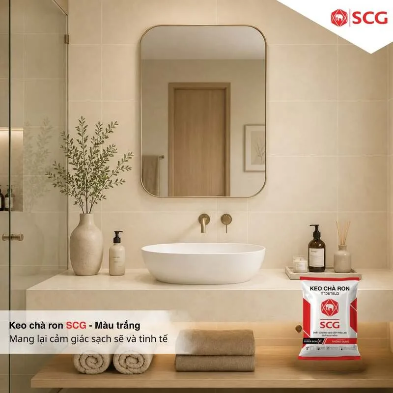 Bảng màu keo chà ron SCG | Gợi ý chọn màu theo không gian 8 Bảng màu keo chà ron SCG | Gợi ý chọn màu theo không gian bảng màu keo chà ron