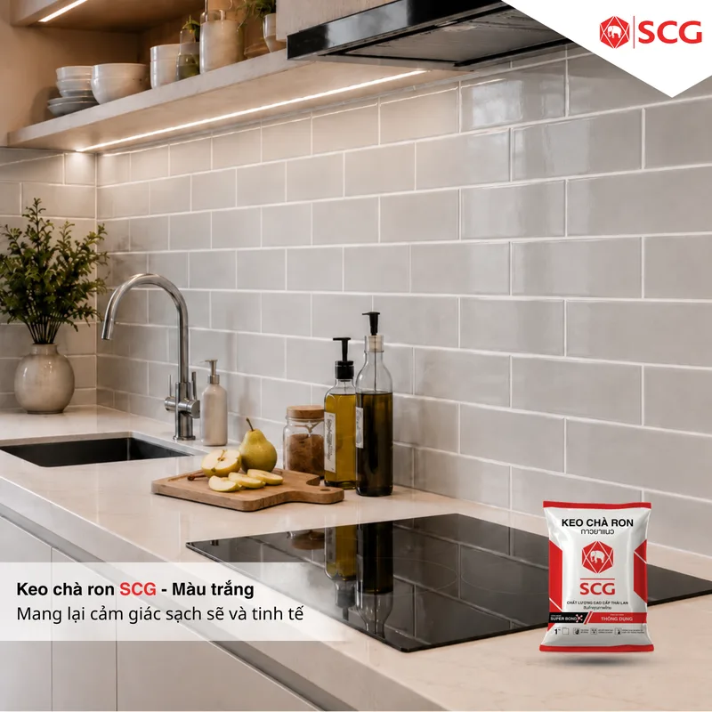 Bảng màu keo chà ron SCG | Gợi ý chọn màu theo không gian 14 Bảng màu keo chà ron SCG | Gợi ý chọn màu theo không gian bảng màu keo chà ron