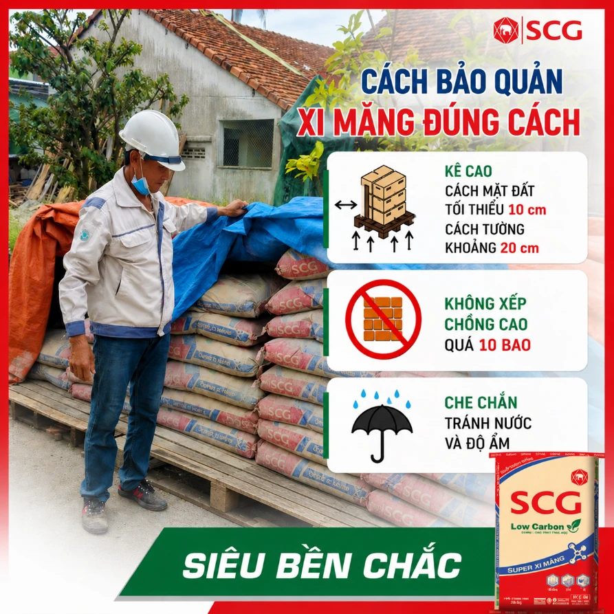 hạn sử dụng của xi măng