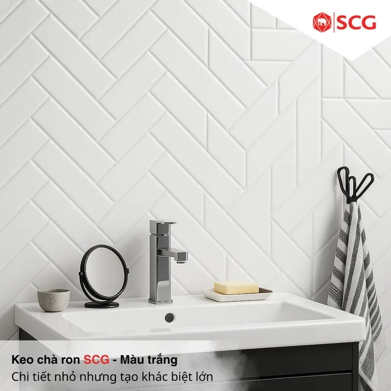 Keo chà ron nhà tắm