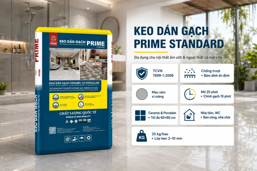Keo dán gạch E-Class 13 Keo dán gạch E-Class keo dán gạch ốp tường